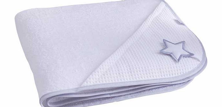 Clair de Lune Silver Lining Hooded Towel