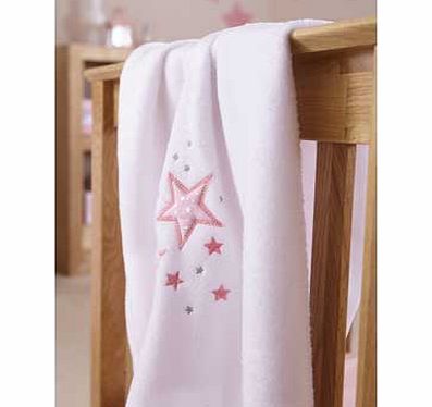 Stardust Pram Blanket - Pink