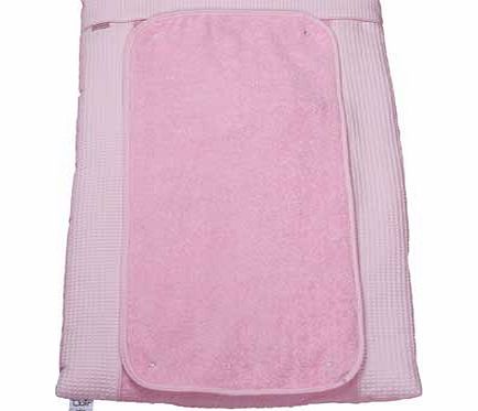 Clair de Lune Waffle Changing Mat - Pink