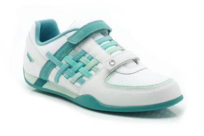 BL Blingin White/Aqua Leather