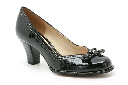 Bombay Lights Black Patent/Croc