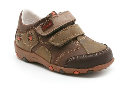 Clarks Bugtastic Khaki Leather