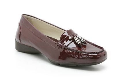 Elizabeth Joy Burgundy Patent