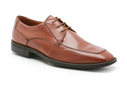 Clarks Eton West Mahogany Leather