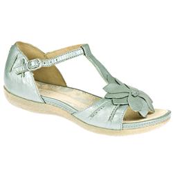 Clarks Female Pancake Shake Leather Upper Leather Lining in Jade