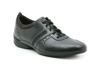 Clarks Flux Drift Black Combi Leather