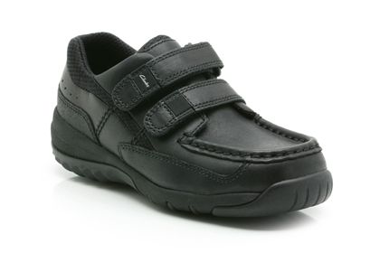 Clarks Get Around Inf Black Leather