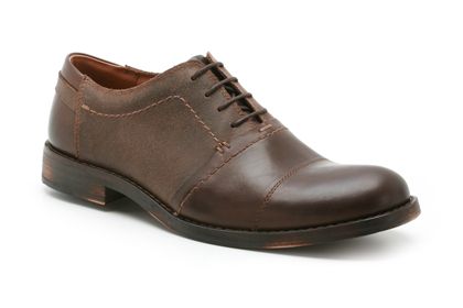 Clarks Getit Man Ebony Leather