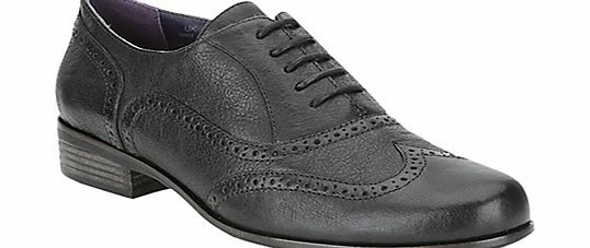 Hamble Oak Leather Wingtip Brogues, Black