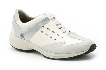 Jave Slip White Leather