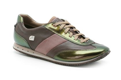 Jewel Lace Brown Combi Leather