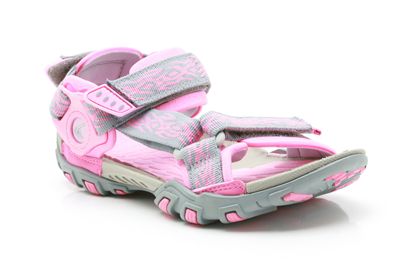 Clarks Jnr Summer Day Pink Combi