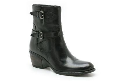 Lyme Regis Black Leather