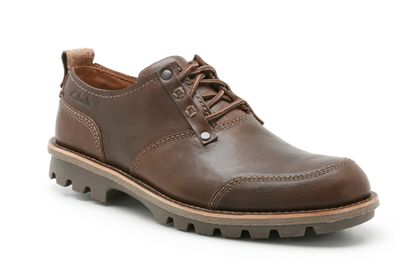 Clarks Mapple Sky Ebony Leather