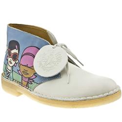 Clarks Originals Female Desert Boot Special Edition Leather Upper Casual in Multi