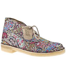 Female Desert Liberty Print Fabric Upper Casual in Multi