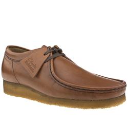 Male N Wallabee Leather Upper in Tan