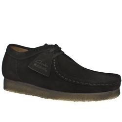 Male N Wallabee Suede Upper in Black