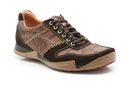 Clarks Pelican Fly Ebony Leather