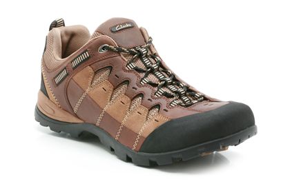 Clarks Power Line Brown Leather