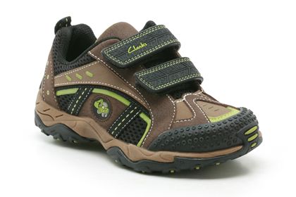 Clarks Pre Grip Trail Khaki Synthetic