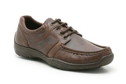 Clarks Realm Act Ebony Leather