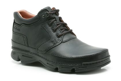 Clarks Rico Walk Black Leather