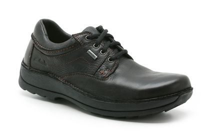 Clarks Storm Wall GTX Black Leather