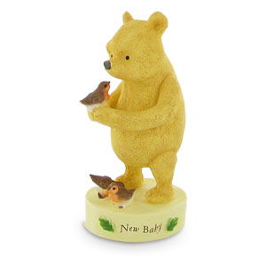 Disney Winnie The Pooh New Baby Figurine