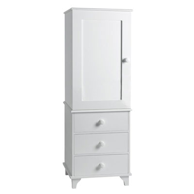 Classic Single Wardrobe 3 Drawers