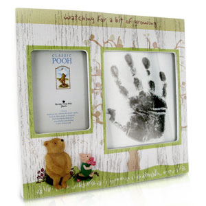 Classic Winnie the Pooh Photo and Hand Print