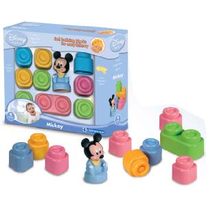 Clemmy Disney Mickey Soft Building Blocks