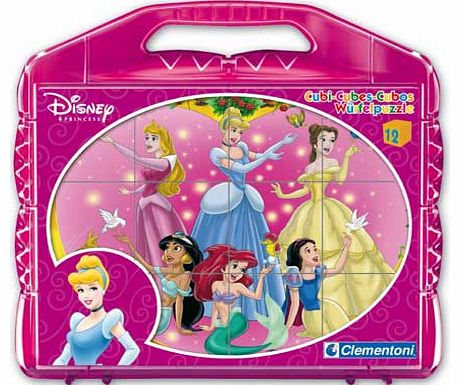 Disney Princess 12 Piece Cube Puzzle