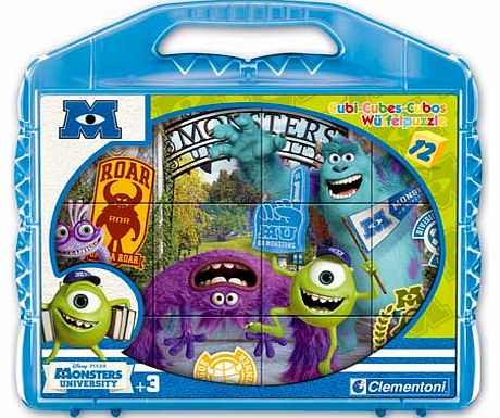 Monsters. Inc. 12 Piece Cube Puzzle