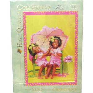 Clementoni Valerie Tabor Smith Its Raining 500 Piece Jigsaw Puzzle