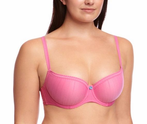 Cleo Maddie Balcony Womens Bra Candy Pink 38F