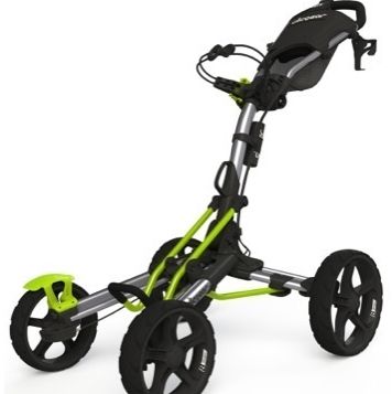 Clicgear Model 8.0 Golf Trolley Silver/Lime