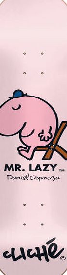 Cliche Mr. Men Lazy Skateboard Deck - 8.25 inch