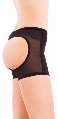 Clothes Effect Black Ladies Boy Short Butt Lifter