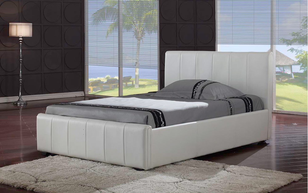 Cloud 9 Pisa Faux Leather Bedstead, King Size,