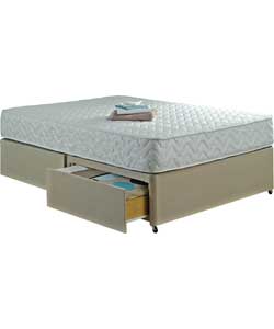 Nine Deluxe Pocket Double Divan Bed - 2