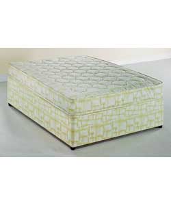 Nine Riga Double Divan Medium Firm Mattress Non Store
