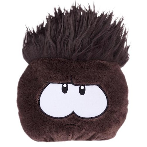 Club Penguin Black Jumbo Puffle Soft Toy -