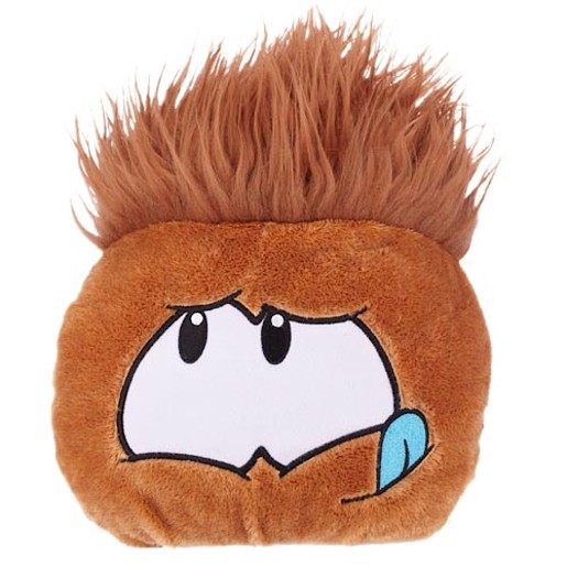 Club Penguin Brown Jumbo Puffle Soft Toy -