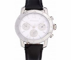 Coach Ladies Legacy Sport Black Chronograph Watch