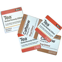 4 Pack Boxed - Tea/Caffeine