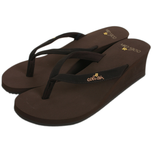 Ladies Cobian Eden Sandal Chocolate