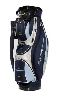 Cobra KING COBRA LRC-08 REVERSE LADIES 9.5 INCH CART BAG Mermaid/Frosted Almond/Silver