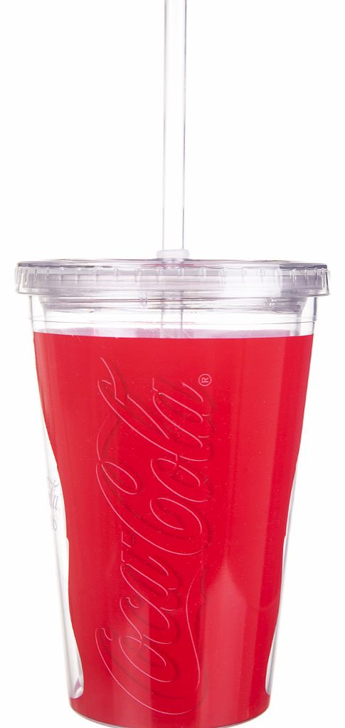 Acrylic Travel Cup & Straw