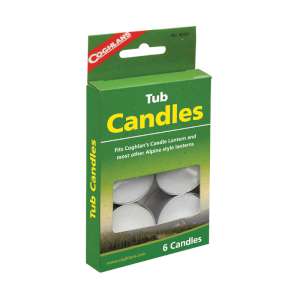 Coghlan s Tub Candles - Pack of 6